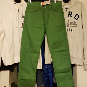 501 MEN'S LEVI'S BUTTON FLY JEANS